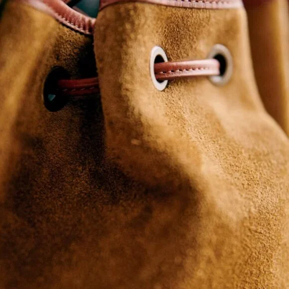 Sézane NWT Farrow Mini Bag in Multi Taupe - Picture 3 of 7